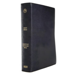 CSB Study Bible Premium Goatskin Black (Handcrafted Collection)(Genuine Leather)