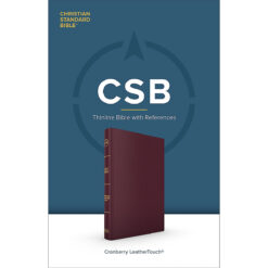 CSB Thinline Reference Bible Cranberry (Imitation Leather)