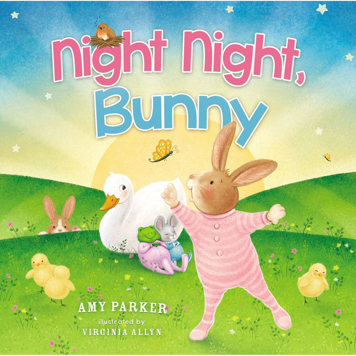 Night Night Bunny (Board Book)