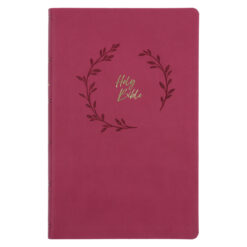 KJV Pink Imitation Leather Value Ultra Thinline Bible Comfort Print