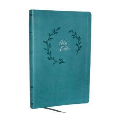 KJV Teal Imitation Leather Value Ultra Thinline Bible Comfort Print