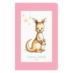 KJV Pink Imitation Leather Great and Small Bible