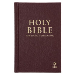 NLT Compact Bible Burgundy Hardcover