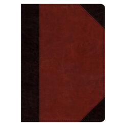 ESV Brown Cordovan Imitation Leather Study Bible Personal Size 