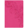 CSB Pink Faux Leather Super Giant Print Reference Bible