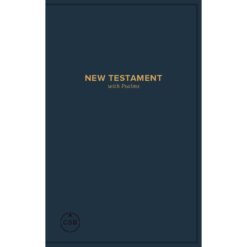 CSB Pocket New Testament With Psalms Navy (Paperback)