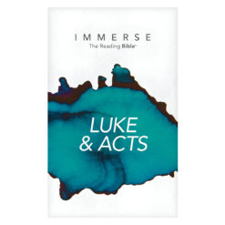 NLT Paperback Immerse the Reading Bible Luke & Acts