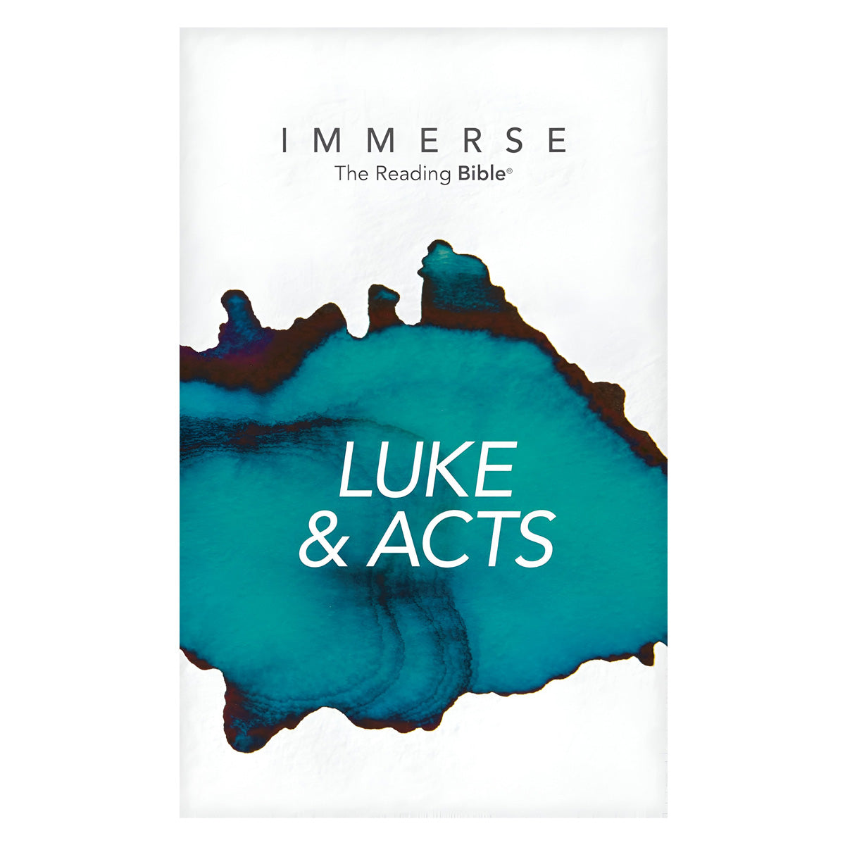 NLT Paperback Immerse the Reading Bible Luke & Acts