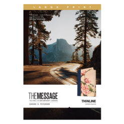 The Message Imitation Leather Thinline Bible Large Print
