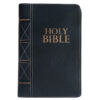 ESV Black Faux Leather Standard Bible Thumb Indexed With Zip