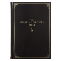 NLT The Spiritual Growth Bible Black Hardcover