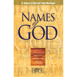 Names Of God: 21 Names Of God And Their Meanings (Pamphlet)