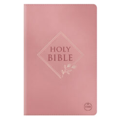 CSB Pink Imitation Leather Christian Art Value Edition Compact Bible