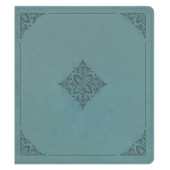 ESV Paris Sky Fleur-de-lis Design Hardcover Imitation Leather Journaling Study Bible