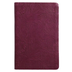 ESV Raspberry Floral Design Imitation Leather Value Thinline Bible