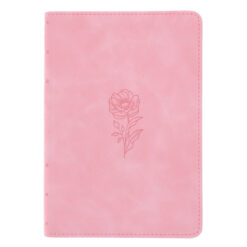 KJV Ballet Pink Faux Leather Compact Bible