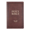 KJV Brown Faux Leather Flexcover Gift Edition Bible