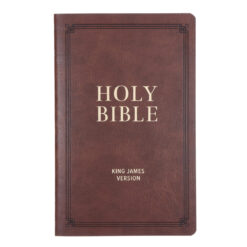 KJV Brown Faux Leather Flexcover Gift Edition Bible