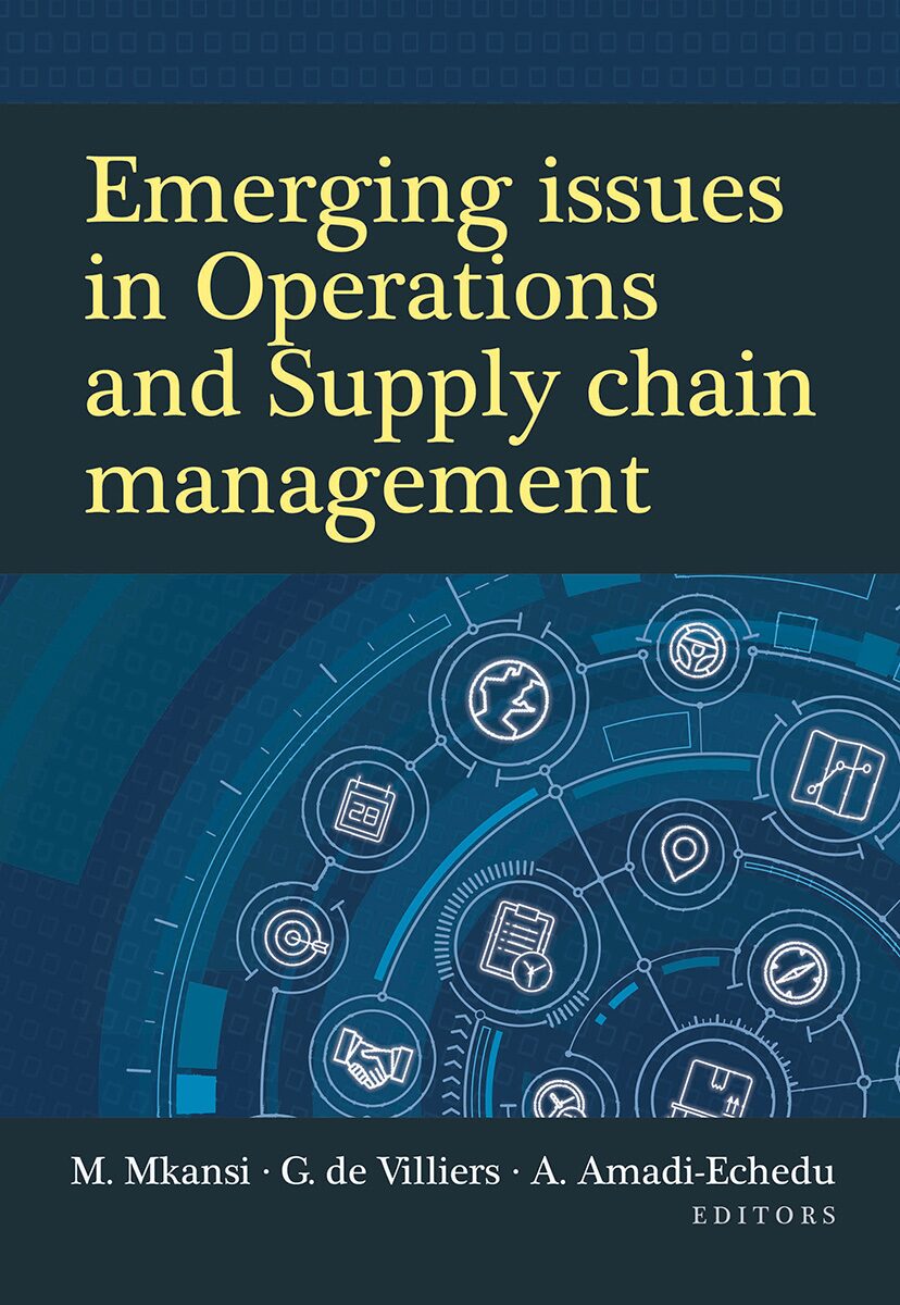 Emerging issues in operations and supply chain management Edition: 1