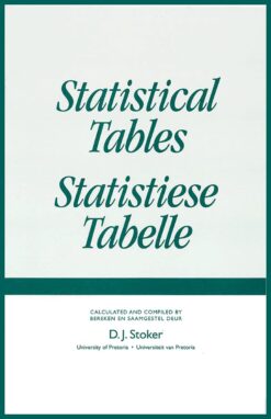 Statistical tables / statistiese tabelle  Edition: 1
