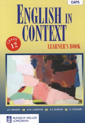 English in Context Home Language Grade 12 Learner's Book