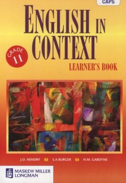 English in Context Grade 11 Learner's Book (CAPS Aligned)